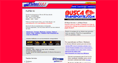 Desktop Screenshot of fletesya.com.ar